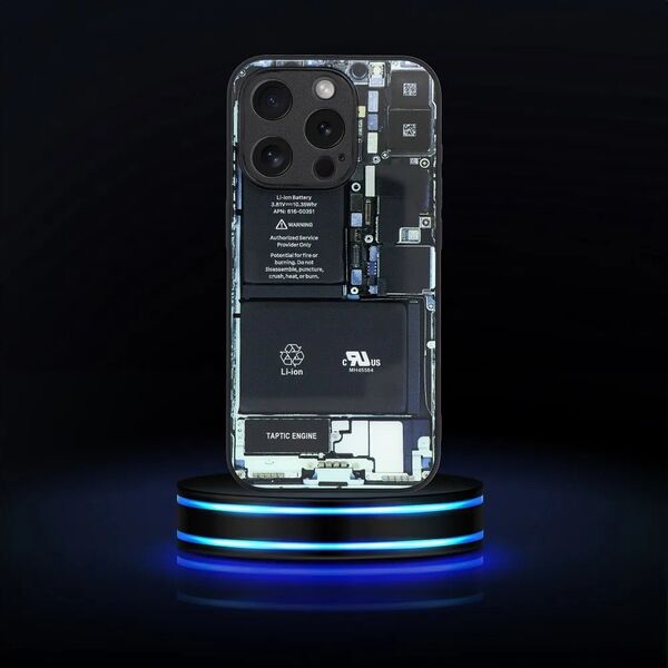 OEM Futerał TECH do IPHONE XS wzór 1 14066923 5903396283086
