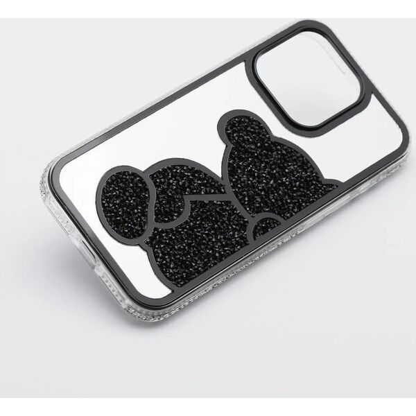 OEM Futerał TEDDY BEAR do IPHONE 15 Pro czarny 14067033 5903396295768
