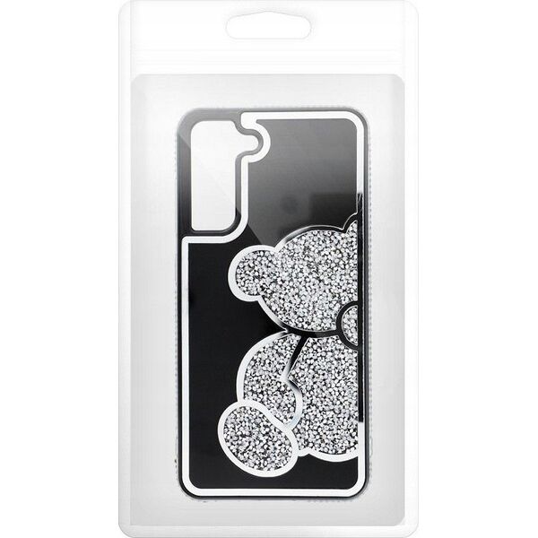 OEM Futerał TEDDY BEAR do IPHONE 15 srebrny 14067037 5903396295737