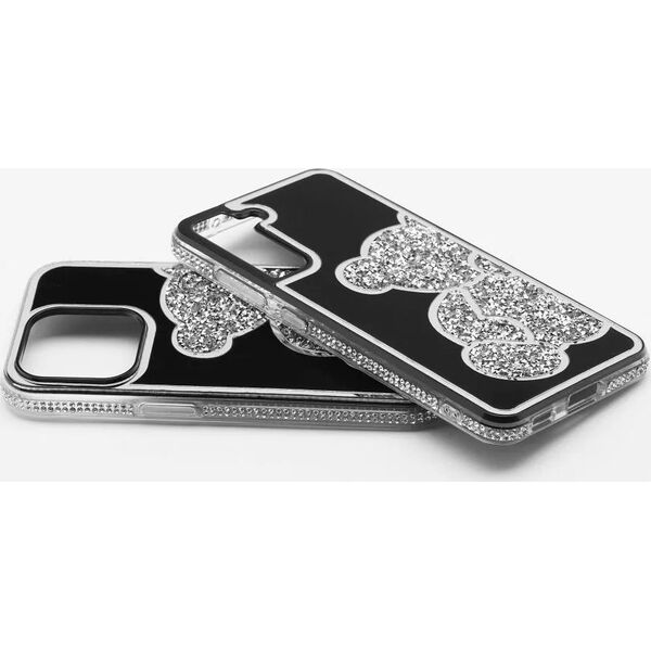 OEM Futerał TEDDY BEAR do IPHONE 15 srebrny 14067037 5903396295737