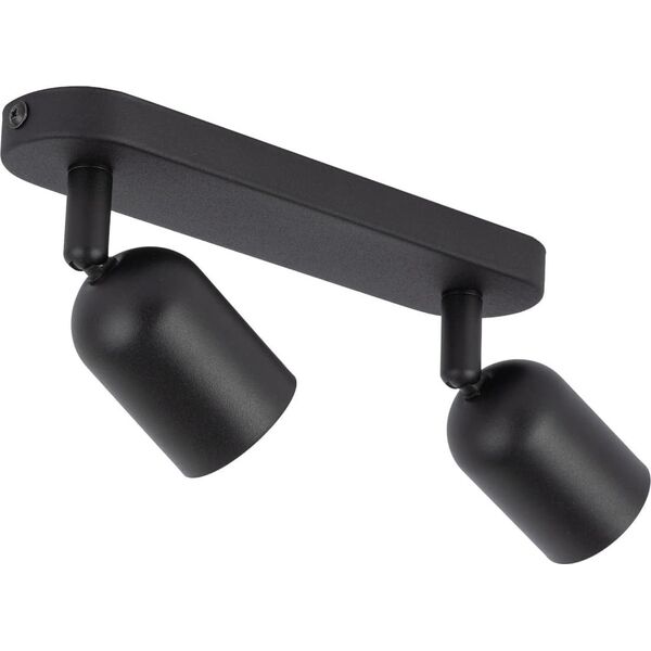 Lampa sufitowa TKKRYWULT Tk Lighting Top 4780 plafon lampa sufitowa 2x10W GU10 czarny 14067963 5901780547806