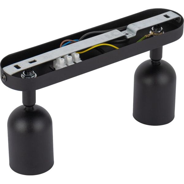 Lampa sufitowa TKKRYWULT Tk Lighting Top 4780 plafon lampa sufitowa 2x10W GU10 czarny 14067963 5901780547806