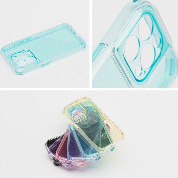 OEM Futerał MATRIX CLEAR do IPHONE 16 Pro miętowy 14070219 5903396323959