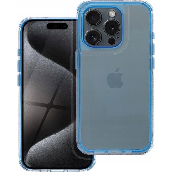 OEM Futerał MATRIX CLEAR do IPHONE 16 PLUS niebieski 14070237 5903396324345