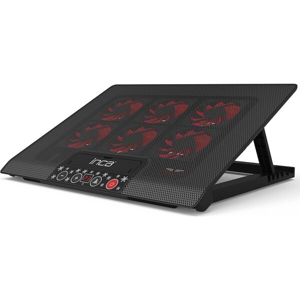 Podstawka chłodząca Inca INCA Notebook Kühler INC-601GMS  Bedienfeld, 7-17", 6 Lüfter retail 14071813 8697980468757