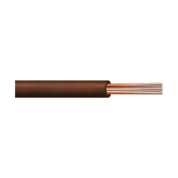 Przewód LGYDY Przewód instalacyjny LGY 0,5 mm2 300/500V brązowy krążki 100m 14072771 5901854403717