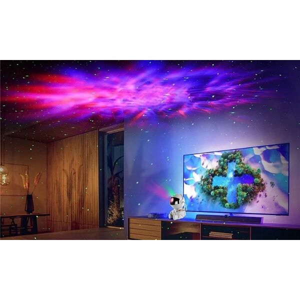 OEM LAMPKA / PROJEKTOR LED ASTRONAUTA HR-F3, WHITE / BIAŁY 14072839 5901313583776