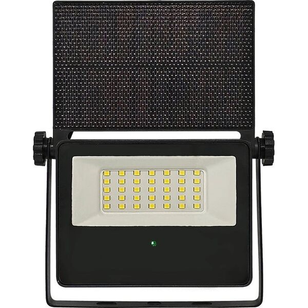 Naświetlacz BestService Naświetlacz solarny LED 15W 1800lm 4000K neutralny czujnik ruchu i zmierzchu Lumax LGS011NS czarny 14073166 5901087211622