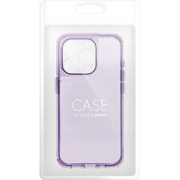 OEM Futerał MATRIX CLEAR do IPHONE 15 jasnofioletowy 14073625 5903396323157
