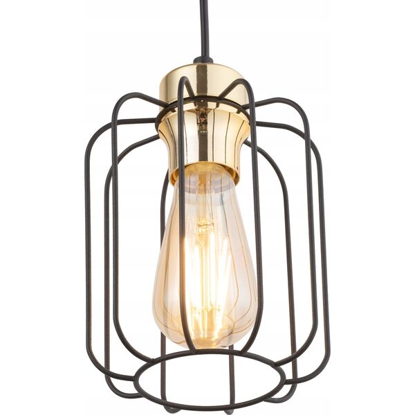 Lampa wisząca TKKRYWULT Tk Lighting Galaxy 4714 lampa wisząca zwis 1x15W E27 czarna/złota 14077293 5901780547141