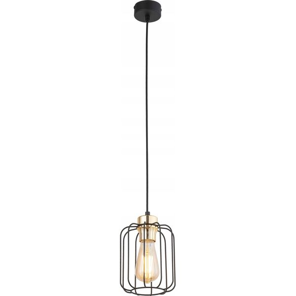 Lampa wisząca TKKRYWULT Tk Lighting Galaxy 4714 lampa wisząca zwis 1x15W E27 czarna/złota 14077293 5901780547141