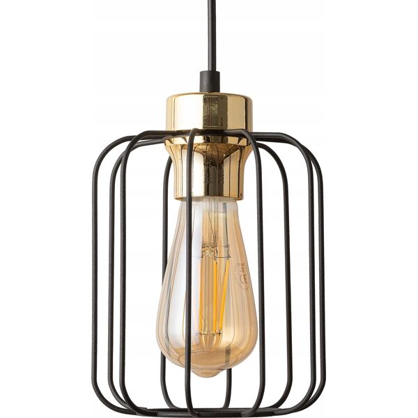 Lampa wisząca TKKRYWULT Tk Lighting Galaxy 4714 lampa wisząca zwis 1x15W E27 czarna/złota 14077293 5901780547141