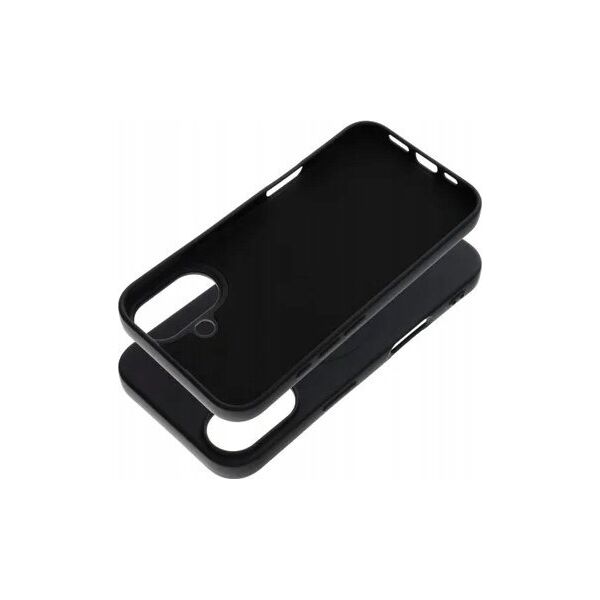 OEM Futerał SILICONE MAG COVER (big hole) kompatybilny z MagSafe do IPHONE 16 czarny 14078977 5903396303852