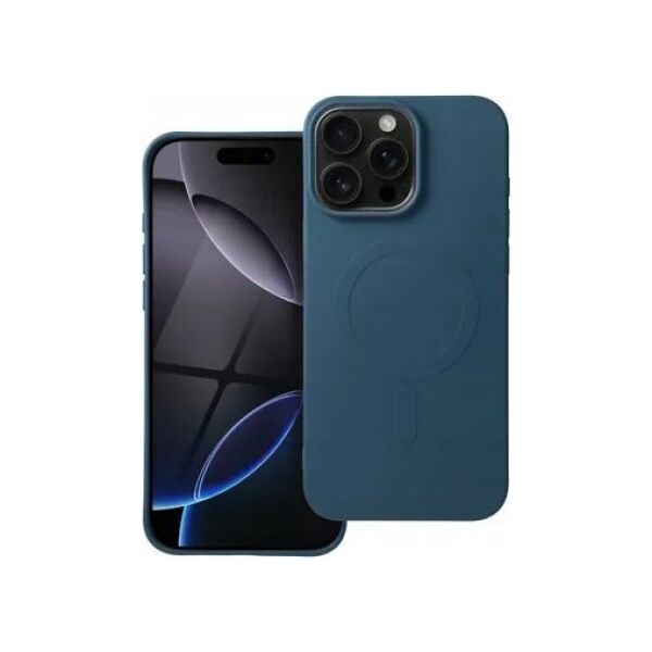 OEM Futerał SILICONE MAG COVER (big hole) kompatybilny z MagSafe do IPHONE 16 Pro Max niebieski 14078987 5903396303982