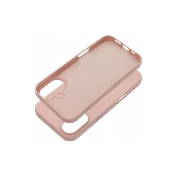 OEM Futerał SILICONE MAG COVER (big hole) kompatybilny z MagSafe do IPHONE 16 różowy 14078990 5903396304019