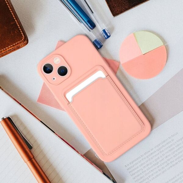 OEM Futerał CARD CASE do IPHONE 16 różowy 14078998 5903396303746