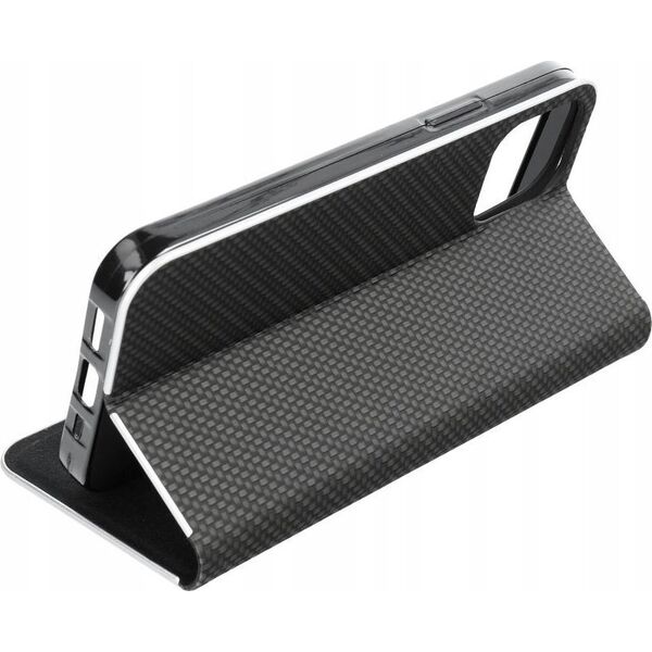 OEM Kabura LUNA Book Carbon do IPHONE 16 Pro Max czarny 14079010 5903396308390