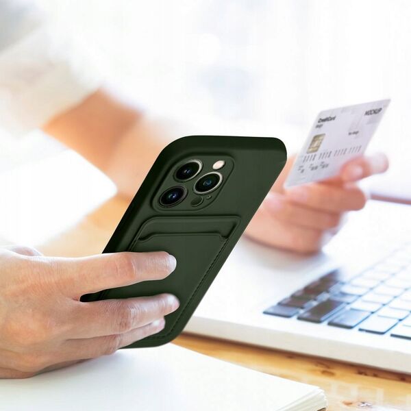 OEM Futerał CARD CASE do IPHONE 16 Pro zielony 14079027 5903396304217