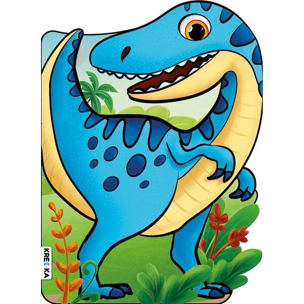 Books And Fun Książeczka Wykrojnik Raptor 14079358 9788382495218