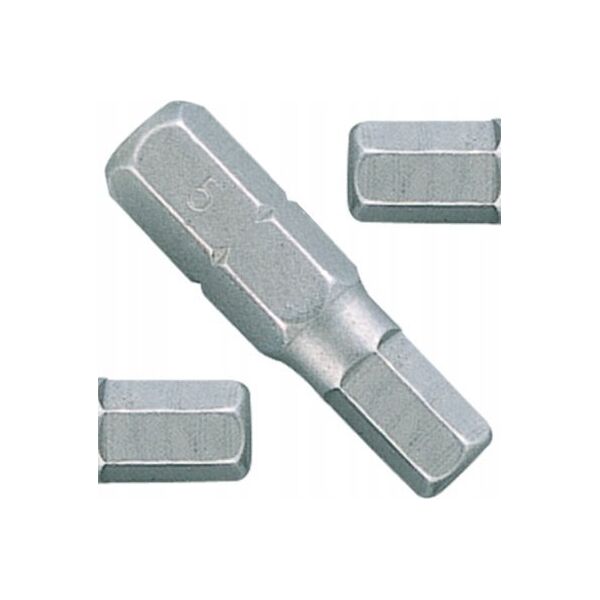 King Tony KING TONY KOŃCÓWKA 1/4" HEX  6x 25mm... 14081862 4712755347366