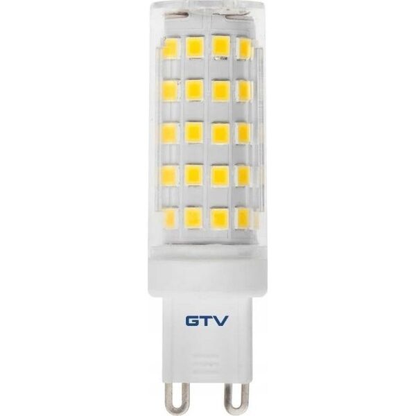 GTV Żarówka LED GTV LD-G9P67W0-40 7W G9 AC220-240V SMD 2835 kąt świecenia 360 560lm 61mA 4000K 14082022 5902801338540