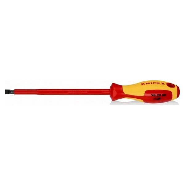Knipex KNIPEX WKRĘTAK PŁASKI IZOLOWANY 8,0x1,2x175m 14082046 4003773024231