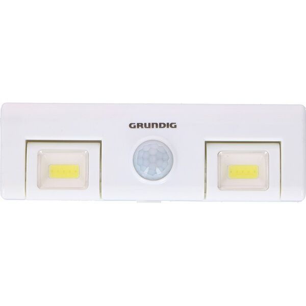 Lampka wtykowa do gniazdka Grundig Grundig - Podwójna lampka z czujnikiem ruchu, do kuchni, szafy, itp. 14082149 8711252147246