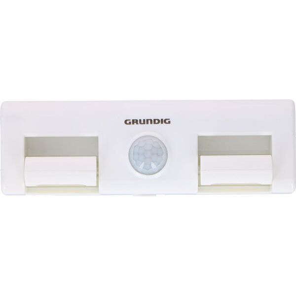 Lampka wtykowa do gniazdka Grundig Grundig - Podwójna lampka z czujnikiem ruchu, do kuchni, szafy, itp. 14082149 8711252147246