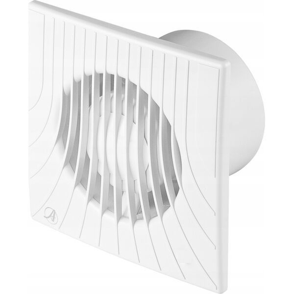 AWENTA Wentylator łazienkowy Wa fi100 90m3/h 14W z wyłącznikiem sznurkowym oraz przewodem z wtyczką biały Awenta WA100WP 14082466 5905033292345