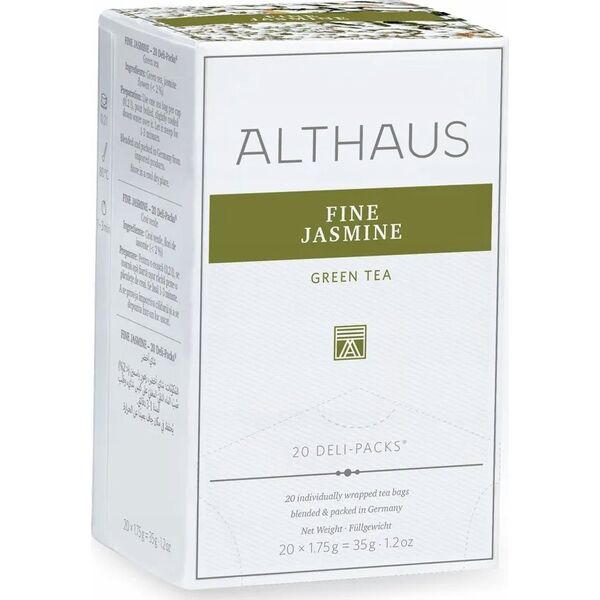 Althaus Althaus - Fine Jasmine Deli  Pack - Herbata 20 saszetek 14082867 4260312444800