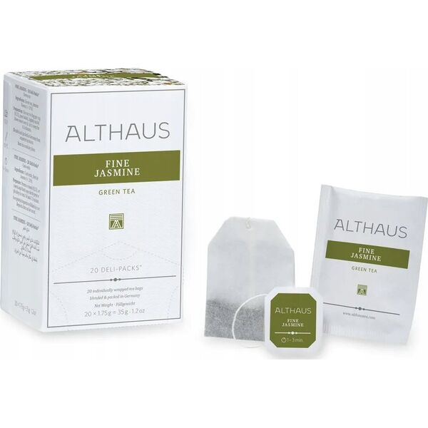 Althaus Althaus - Fine Jasmine Deli  Pack - Herbata 20 saszetek 14082867 4260312444800
