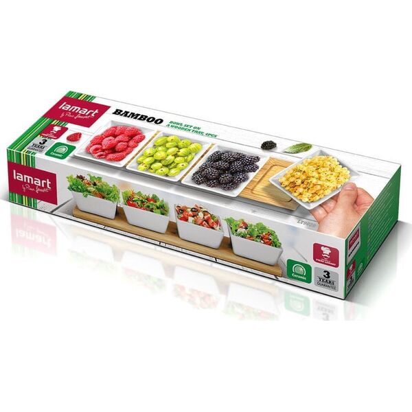Lamart LT9020 ZESTAW DIP 4SZT. BAMBOO LAMART 14084060 8590669253999