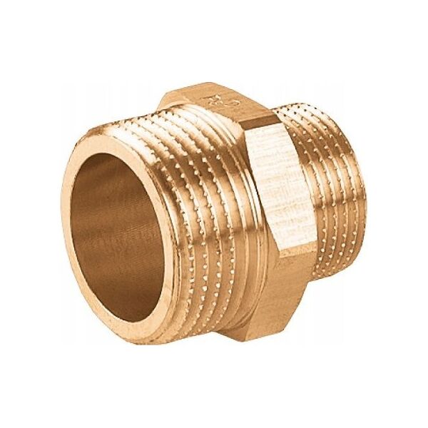 Perfexim Nypel redukcyjny wzmocniony mosiądz 3/4x1/2" PHA-307 G3/4xG1/2 ZZ PN16 [20/500] 14084253 5901880000041