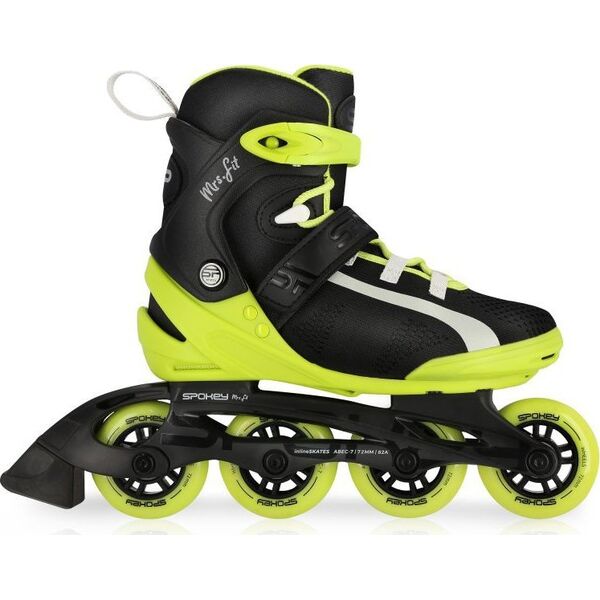 Rolki Spokey Rolki damskie limonkowe Spokey MrsFIT 14084506 5905339407535