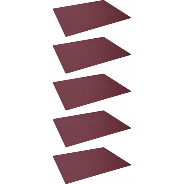 Durable DURABLE Schreibunterlage PP mit Dekorrille 650x500cm rot 14084668 4005546731759