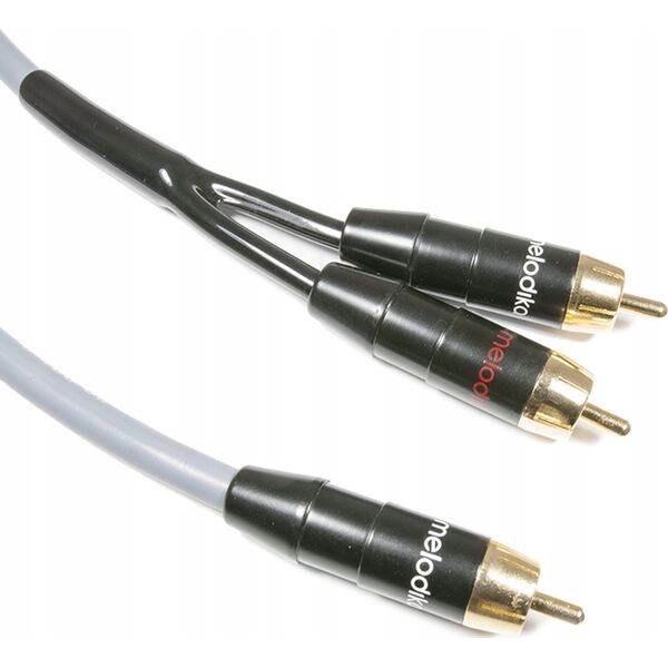 Melodika Melodika MDSWY120G Kabel do subwoofera typu Y (RCA-2xRCA) Gunmetal - 12m 14084915 5907609006905
