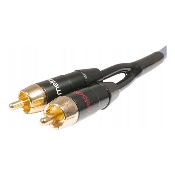 Melodika Melodika MDSWY120G Kabel do subwoofera typu Y (RCA-2xRCA) Gunmetal - 12m 14084915 5907609006905