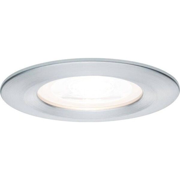 Paulmann Oprawa do wbudowania NOVA COIN LED DIM stała GU10 max.35W 78mm 230V aluminium 14085353 4000870936320