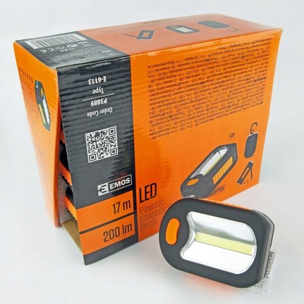 Emos Latarka Emos P3889 3 LED COB, 200 lm 3 AAA 12 , box 12 14088422 8592920029541