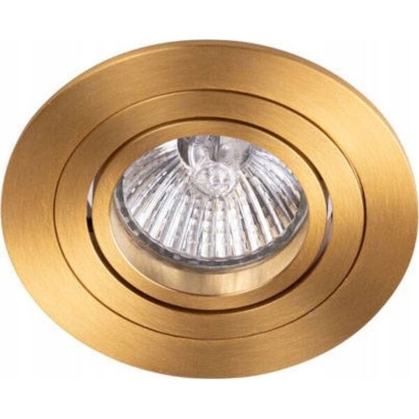 Azzardo Azzardo Caro AZ5424 oczko lampa wpuszczana downlight 1x50W GU10 miedziane 14088979 5901238454243