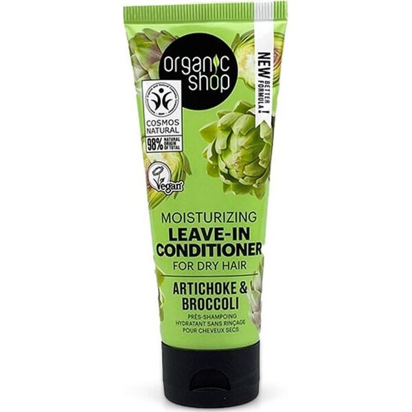 Organic Shop Organic Shop OS Moisturizing Leave-In Conditioner for Dry Hair Artichoke and Broccoli, 75 ml 14089359 4743318140094