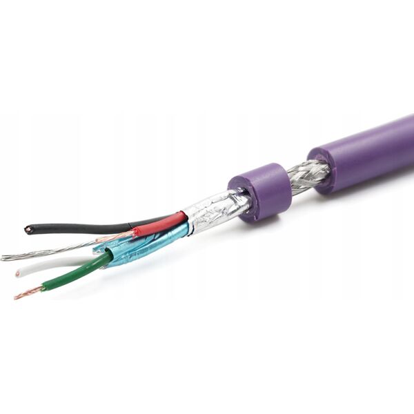 Melodika Melodika MDUAB70 Purple Kabel USB 2.0 typu A-B m.in. do DAC / urzÄdzeĹ medycznych / ploterĂłw - 7m 14090711 5907609009685