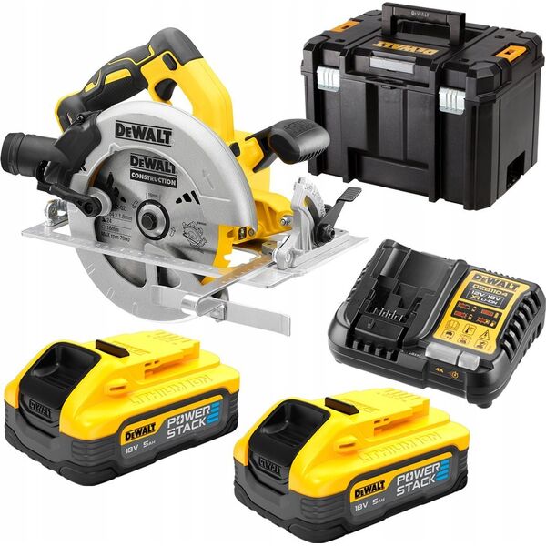 Dewalt 18v xr pil. tarczowa 184mm 2x5ah ps 14090758 5035048807385
