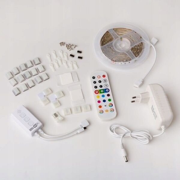 Taśma LED ECOLIGHT2 Ecolight EC79989 taśma LED muzyczna SMART RGB 5m 36W 12V IP20 14091548 5901986799894