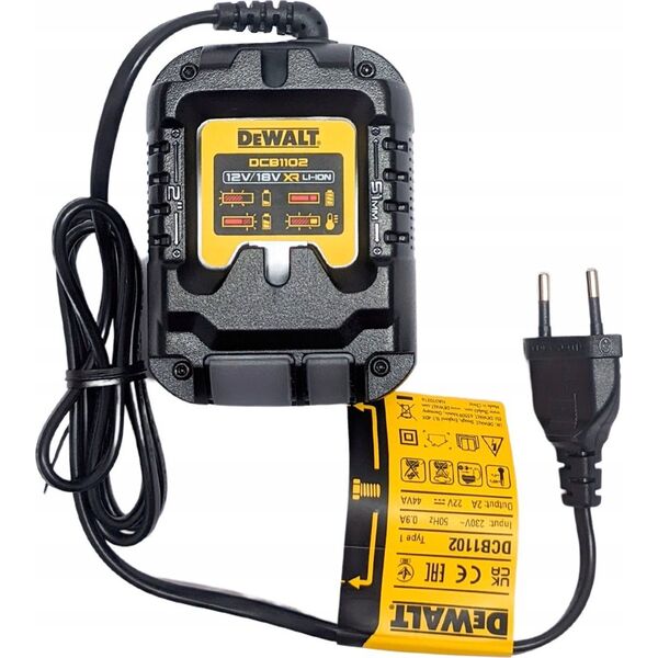 Dewalt DEWALT ŁADOWARKA DCB1102 + 2x1,7Ah POWERSTACK DCB1102E2 14092932 5035048788349