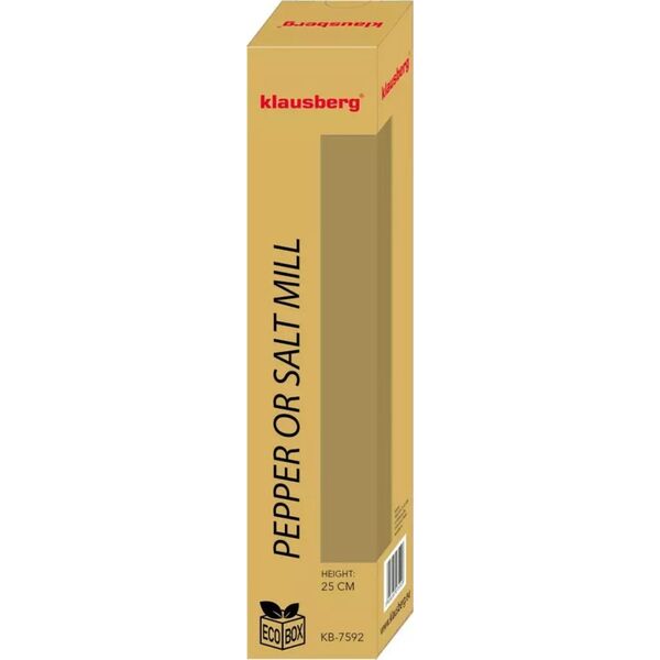 Młynek do przypraw Klausberg AKACJOWY MŁYNEK DO PIEPRZU SOLI 25cm KLAUSBERG KB-7592 14092981 5908287275928