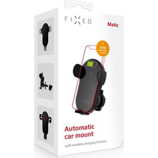 Fixed Fixed | Car Phone Holder | Matic | Holder | Universal | Universal | Black 14093359 8591680111855