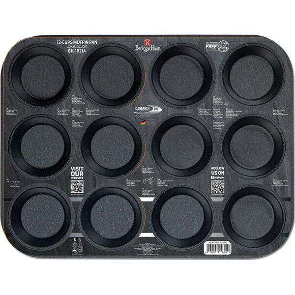 Berlinger Haus FORMA DO PIECZENIA 12 MUFFINEK BERLINGER HAUS BH-1821 14093437 5999108443718