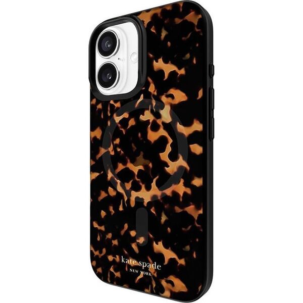 Kate Spade New York Kate Spade New York Protective MagSafe - Etui iPhone 16 (Tortoise) 14103195 840171740257