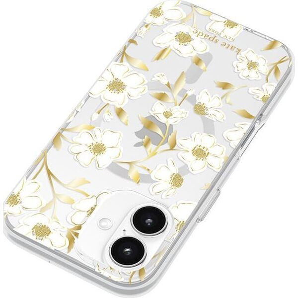 Kate Spade New York Kate Spade New York Protective Gems MagSafe - Etui iPhone 16 (Sunshine Floral) 14103197 840171740226